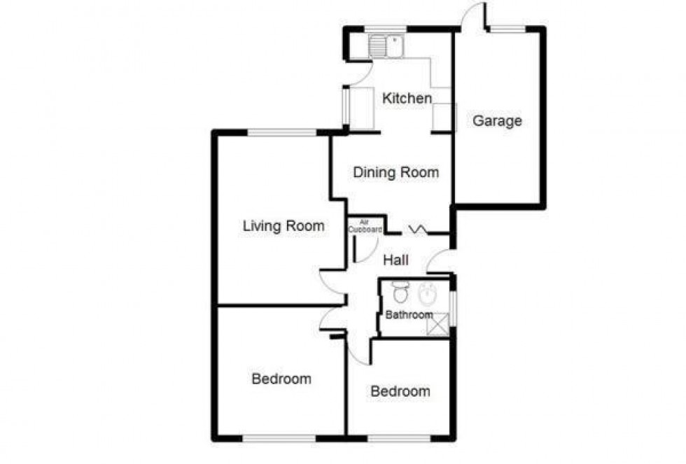 Floorplan for The Beeches, Rugeley