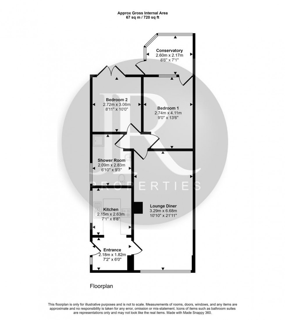 Floorplan for Riders Way, Etching Hill