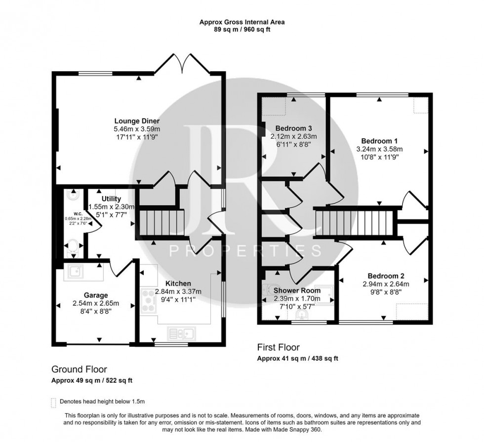 Floorplan for Finches Hill, Etching Hill