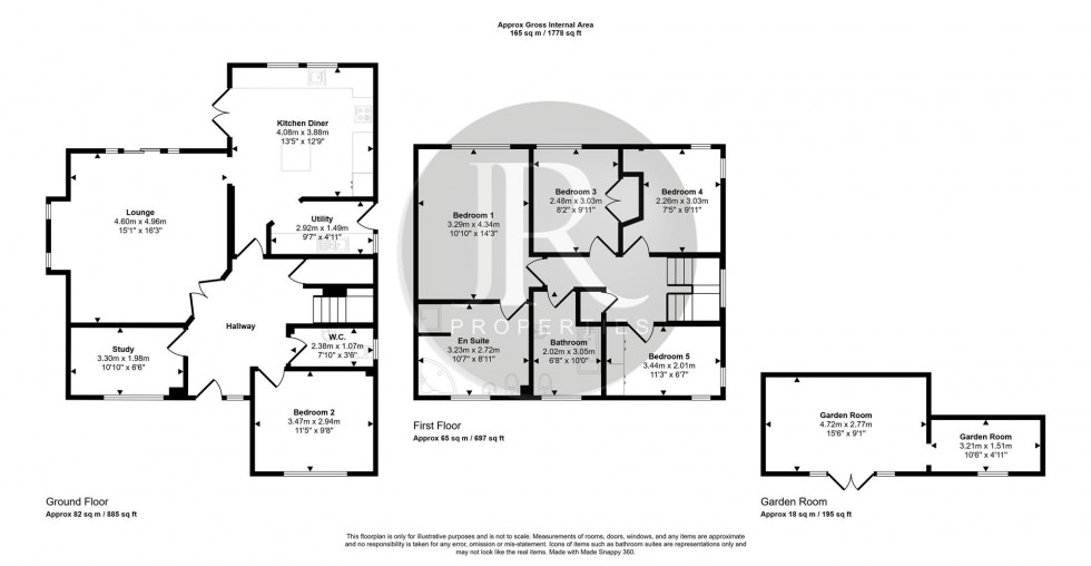 Floorplan for New Road, Armitage