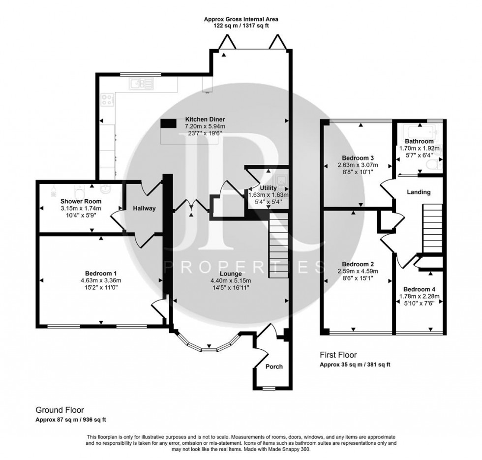Floorplan for March Banks, Rugeley