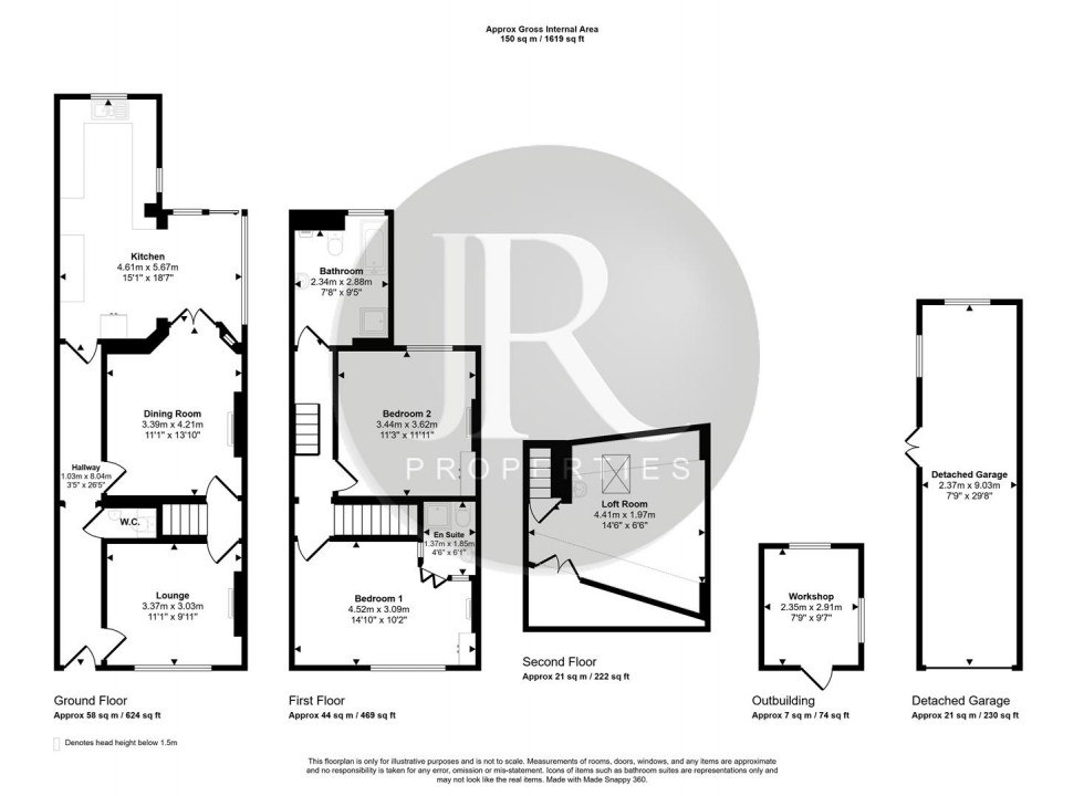 Floorplan for High Street, Chasetown
