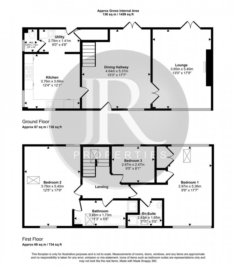Floorplan for Home Farm Court, Ingestre, Stafford