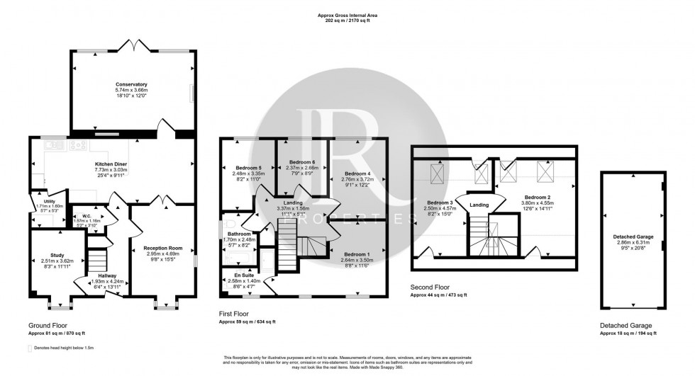 Floorplan for Bagnall Way, Hawksyard, Rugeley
