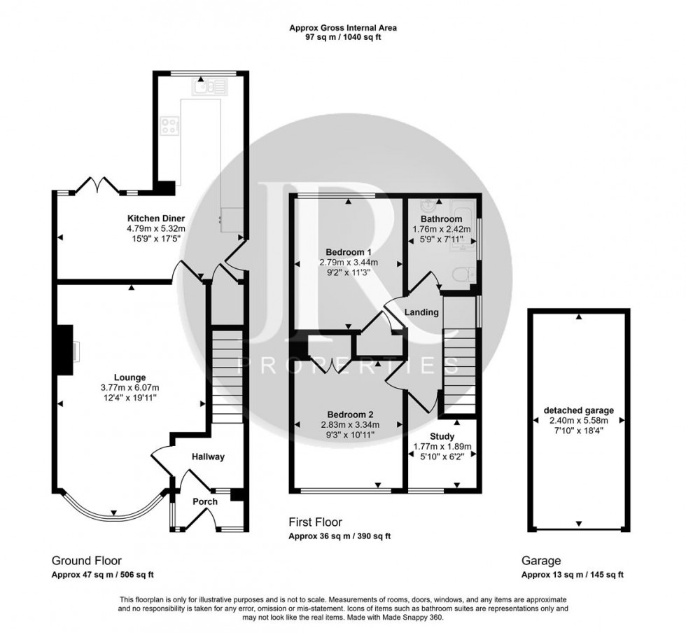 Floorplan for Running Hills, Armitage
