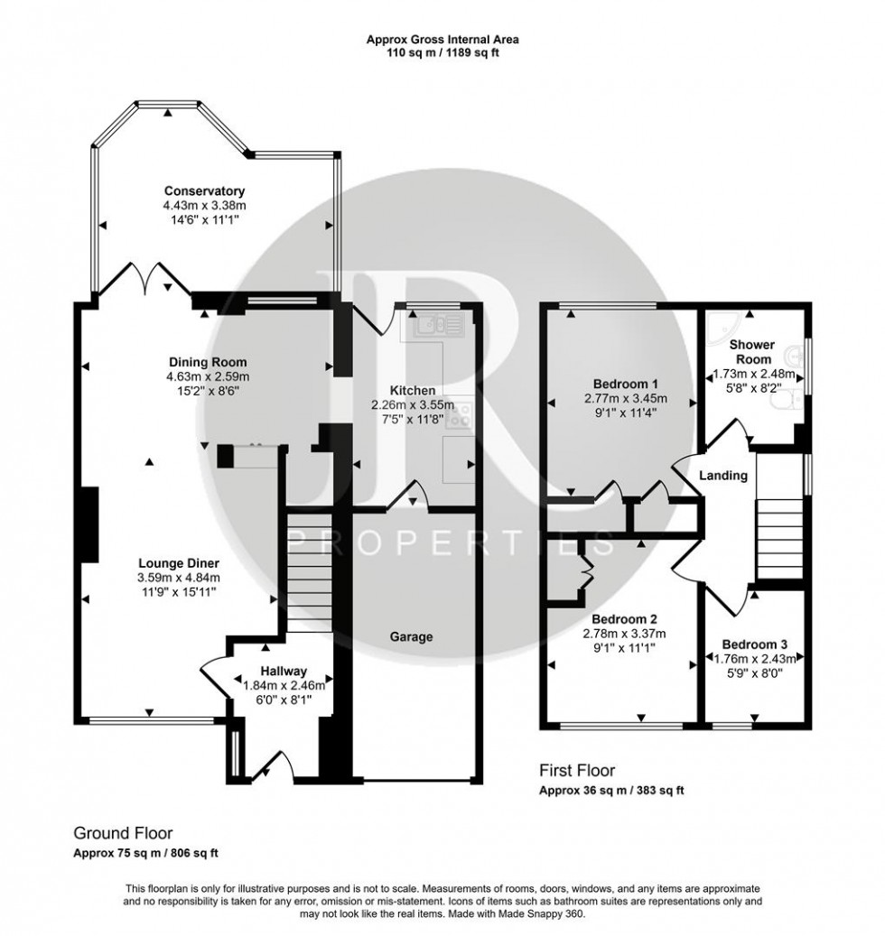 Floorplan for Running Hills, Armitage