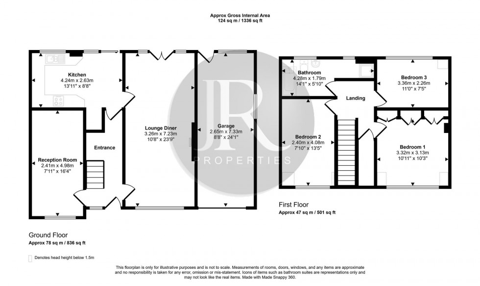 Floorplan for Antler Drive, Etching Hill