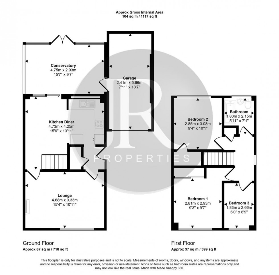 Floorplan for Crestwood Rise, Etching Hill