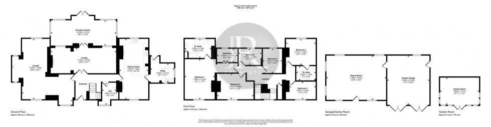 Floorplan for The Everglades, Cannock Chase
