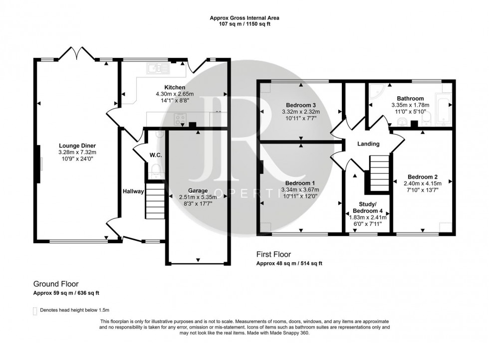 Floorplan for Finches Hill, Etching Hill