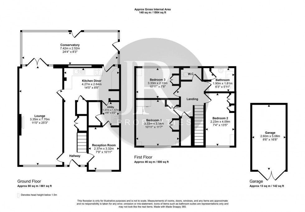 Floorplan for Beechmere Rise, Etching Hill