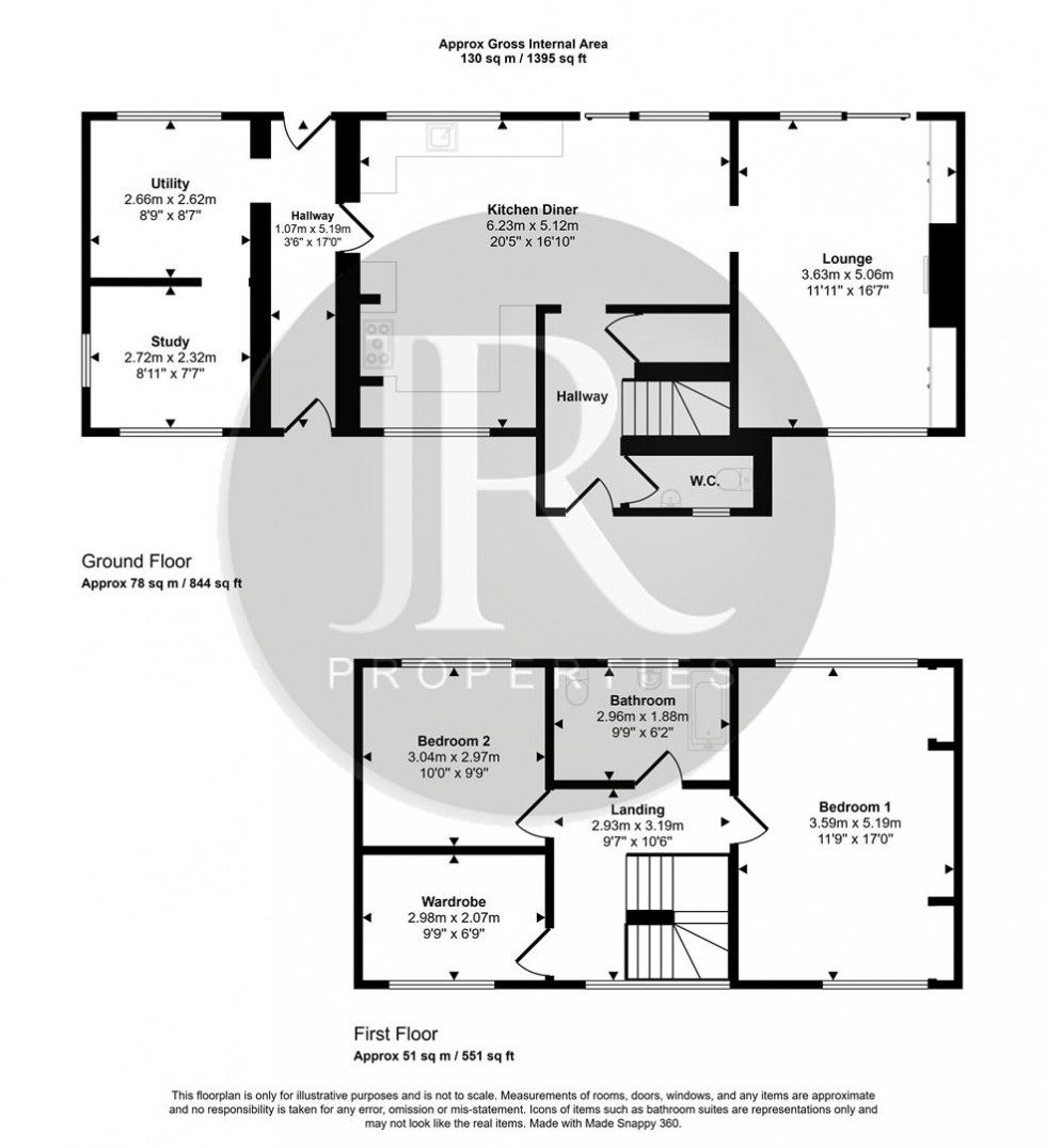 Floorplan for Peakes Road, Etching Hill